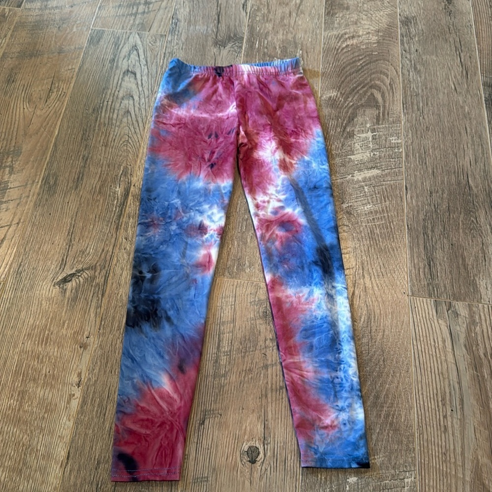 Dori Creations Girls Multicolor Tie Dye Leggings Size 12/14